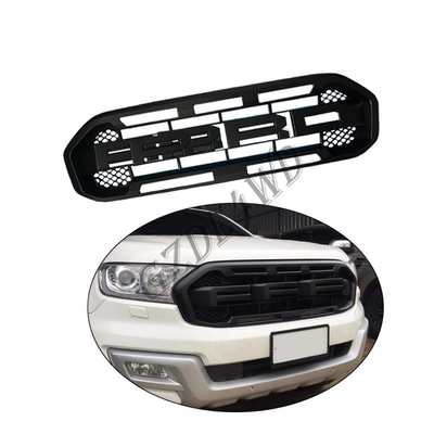 SUV Racing Accessories Ford Everest Front Grill Cover 2015-2020 With Led Light