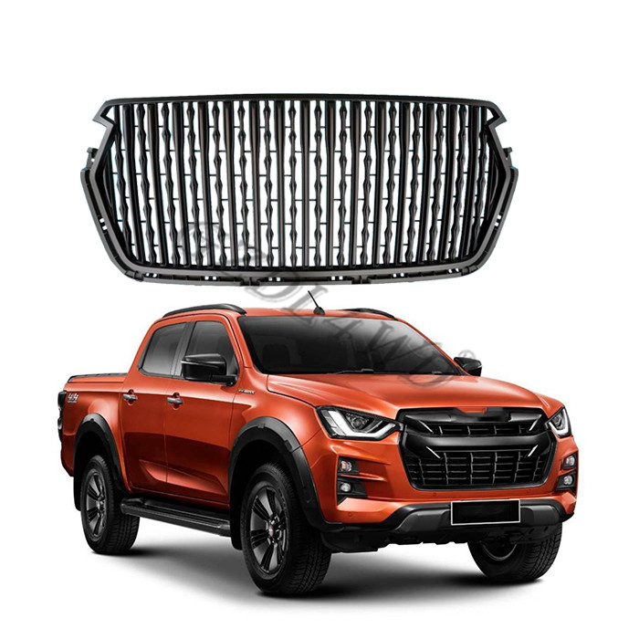 4x4 Offroad Pickup Front Grill Mesh For Isuzu DMAX 2012 2013 2014 2015