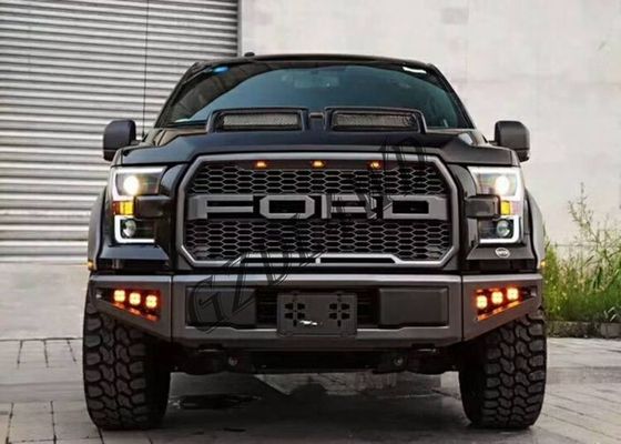 Purple Horn 4x4 Front Grill Mesh  Raptor Accessories F150 Raptor 2015-2017