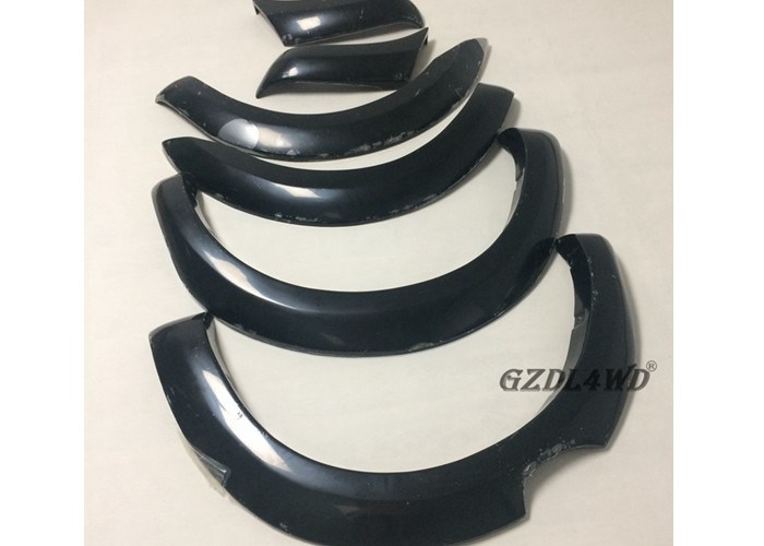 Gloss Black Wheel Arch Trim Fender For  Ranger T7 PX2 Wildtrak 2015 - 2017 Purple Horn